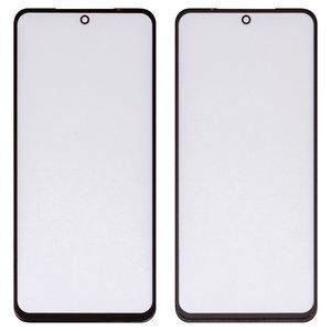 Vidrio de carcasa puede usarse con Xiaomi Poco M5s, Redmi Note 10, Redmi Note 10S, con película OCA, negro