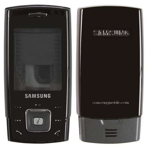 Carcasa puede usarse con Samsung E900, High Copy, negro
