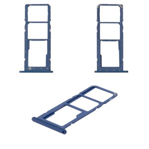 Sujetador de tarjeta SIM puede usarse con Samsung A037 Galaxy A03s, azul