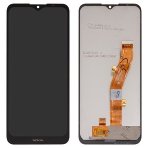 Pantalla LCD puede usarse con Nokia C10, C20, C21, negro, sin marco, Original PRC 
