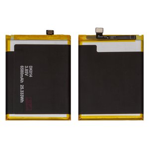 Batería DK014 puede usarse con Blackview BV9800 Pro, Li ion, 3.85 V, 6580 mAh, Original PRC 