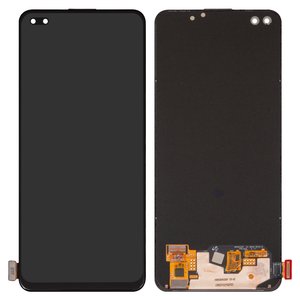 Pantalla LCD puede usarse con Oppo A93 4G, Reno4 5G, Reno4 Lite, negro, sin marco, original vidrio reemplazado , CPH2121, CPH2123, PDPM00, PDPT00, CPH2091, CPH2125