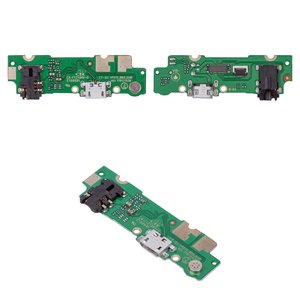 Cable flex puede usarse con Tecno Pop 3 BB2 , del conector de carga, del conector de auriculares, con micrófono, Copy, placa del cargador