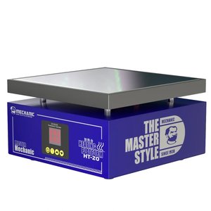 Plataforma de precalentamiento Mechanic HT 20, para reparar placas base, 20*20cm 20 300°С