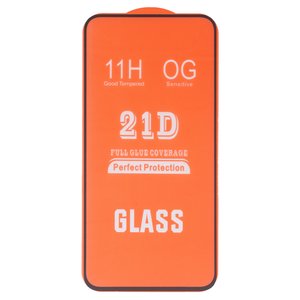 Vidrio de protección templado puede usarse con Samsung A356 Galaxy A35 5G, A556 Galaxy A55, M356 Galaxy M35, Full Glue, compatible con estuche, sin embalaje, sin pañuelos , negro