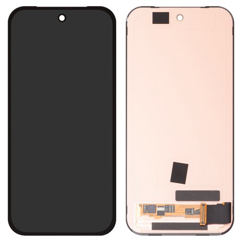 Pantalla LCD puede usarse con Google Pixel 10a, negro, con marco, Original PRC , GE1GQ, GV0BP, G4H7L