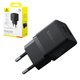 Adaptador de red Baseus Palm, 20 W, Fast Charge, negro, 2 puertos, #P10111608113-00
