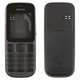 Корпус для Nokia 101, High Copy, чорний, передня і задня панель