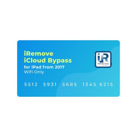 iRemove iCloud Bypass для моделей iPad после 2017 года только Wi Fi
