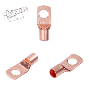 Наконечник SC10 6, 6 мм, кільцевий, мідний, 10 мм²