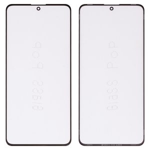 Скло корпуса G+OCA PRO для Xiaomi Poco X6, Poco X6 Pro 5G, Redmi Note 13 Pro 5G, з ОСА плівкою, чорне