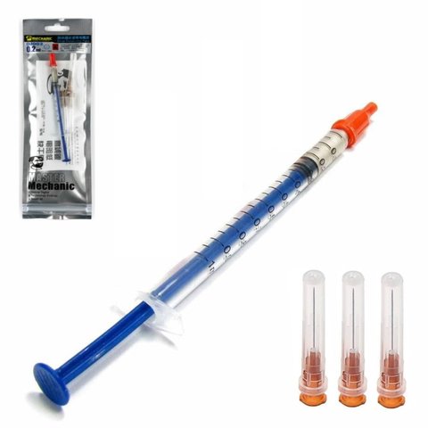 Токопроводящий лак Mechanic MCN DJ002, 0,3 мл, silver conductive paint