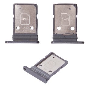 Держатель SIM карты для Samsung A366 Galaxy A36, черный