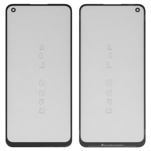 Скло корпуса G+OCA PRO для Realme 9 Pro plus, з ОСА плівкою, чорне