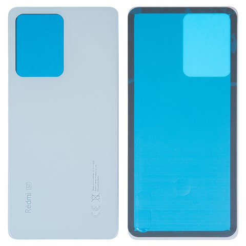 Задняя панель корпуса для Xiaomi Redmi Note 12 Pro 5G, белая