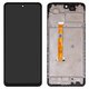 Дисплей для Oppo A40, чорний, з рамкою, High Copy