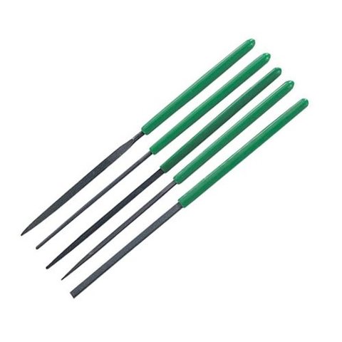 Набор надфилей Pro'sKit 8PK-605A с рукоятками (5 шт.)