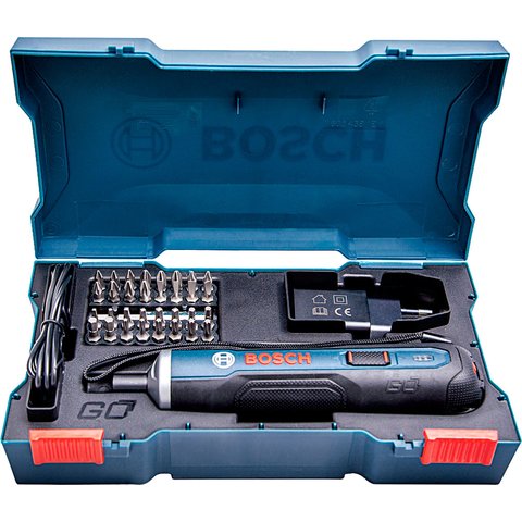 Акумуляторна викрутка Bosch GO Kit, 06019H2021