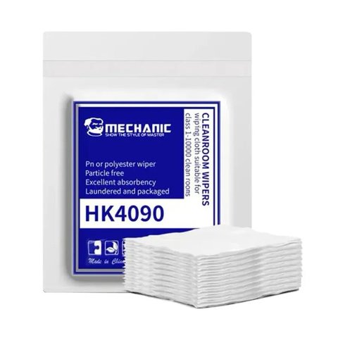 Салфетка из микрофибры Mechanic HK4090, для устранения пыли и отпечатков, 100 шт., 140x140 мм