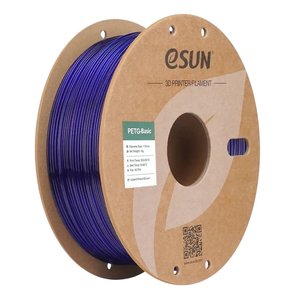 Філамент для 3D принтера eSUN PETG Basic Translucent Blue, 1 кг