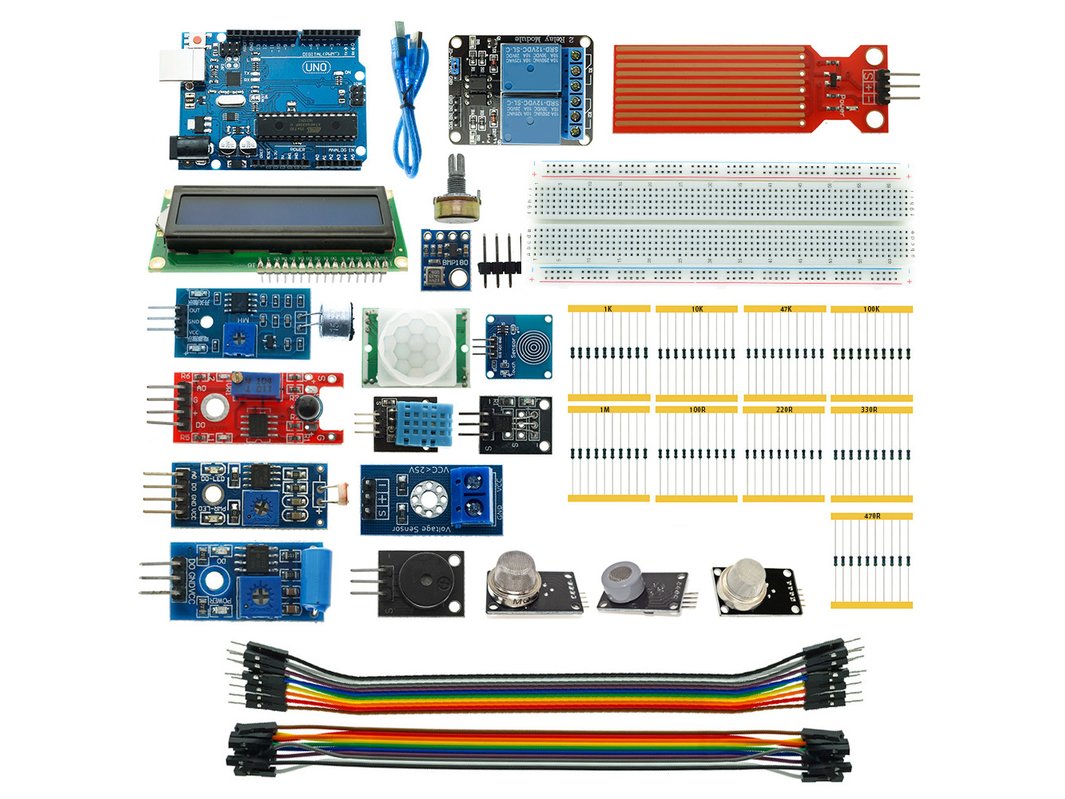 Набор Arduino Умный дом (на базе UNO R3) + руководство пользователя -  Toys4brain®