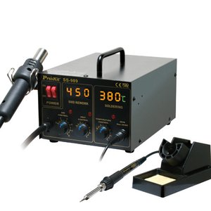 Hot Air Soldering Station Pro'sKit SS 989A 110 V 