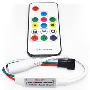 LED Controller with RF Remote Control SP103E (RGB, WS2801, WS2811, WS2812, WS2813 5 V) LED Controller with RF Remote Control SP103E (RGB, WS2801, WS2811, WS2812, WS2813 5 V)